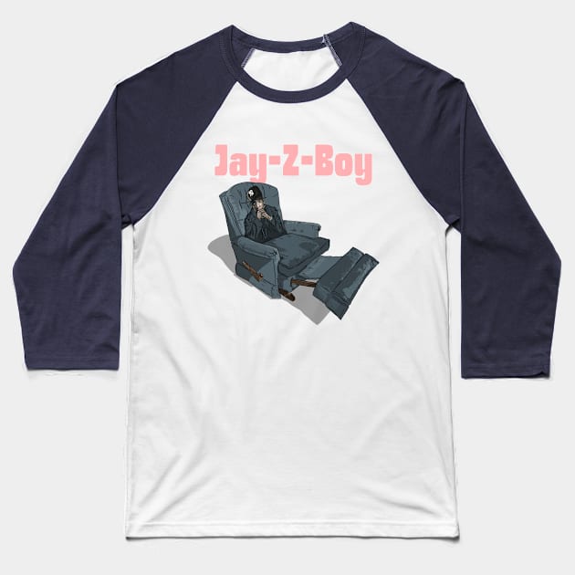 Jay-Z-Boy Baseball T-Shirt by Brainfrz